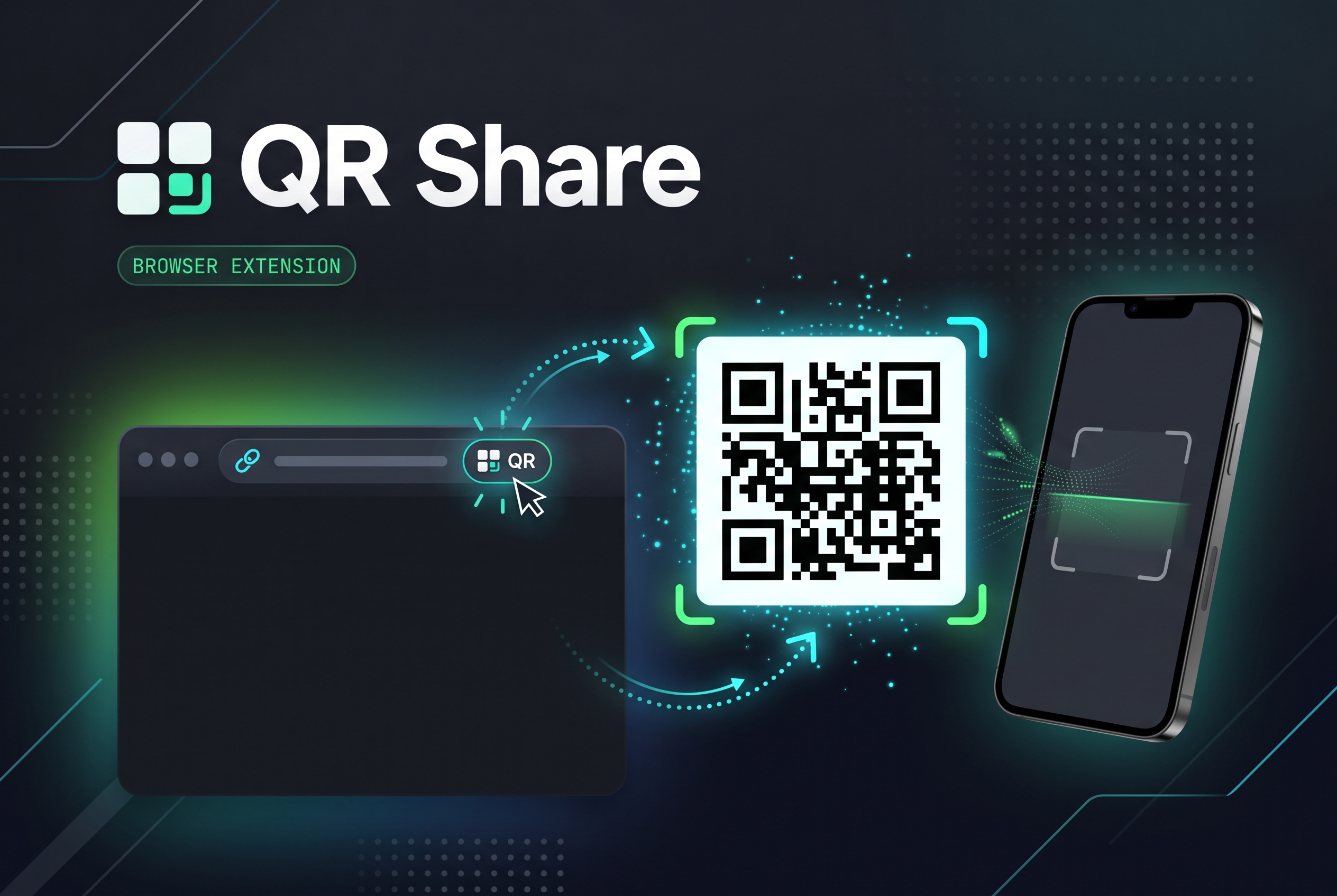 QR Share Chrome Extension
